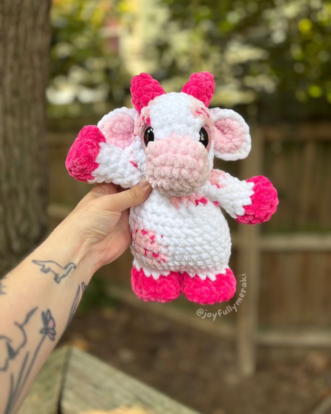Berrybelle the Baby Cow PDF Pattern
