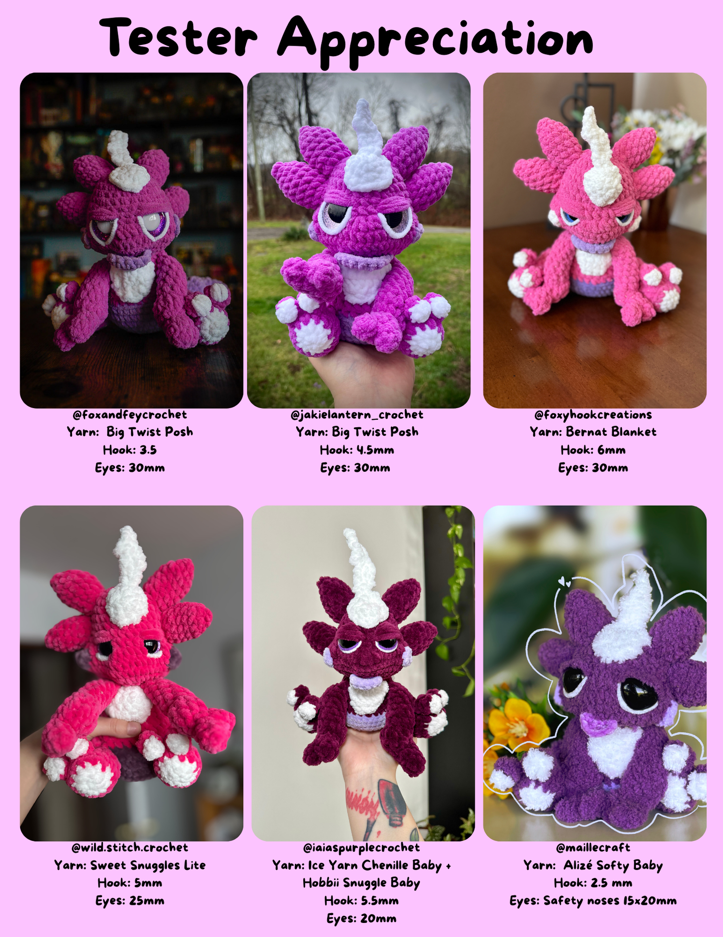 Toxel Crochet Pattern