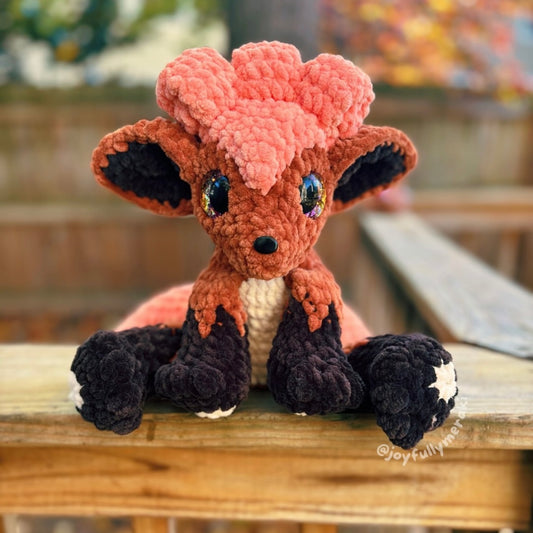 Big Vulpix Plushie READY TO SHIP