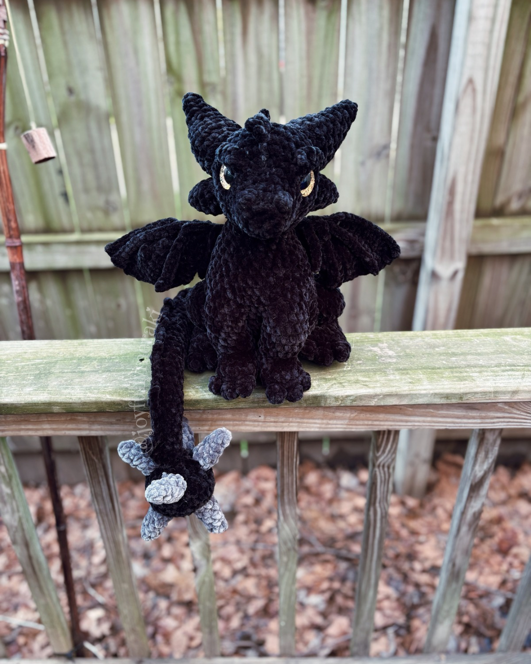 Tairn Dragon Plushie - made to order
