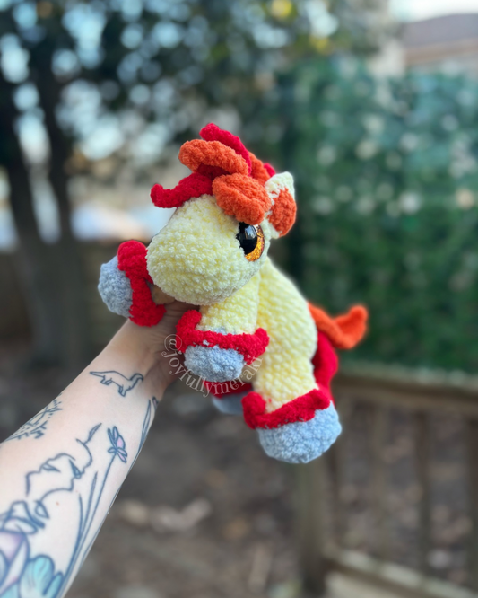 Fire Horse Plushie