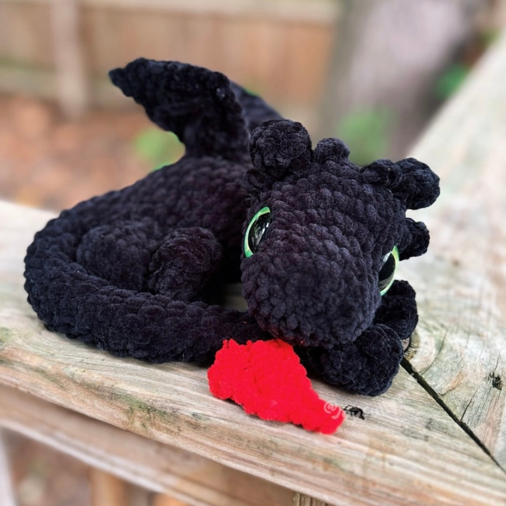 Sleepy Toothless READY TO SHIP
