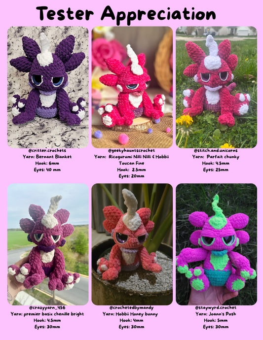 Toxel Crochet Pattern