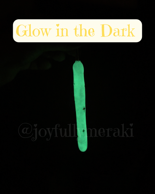 Glow in the Dark Painted Crochet Hook
