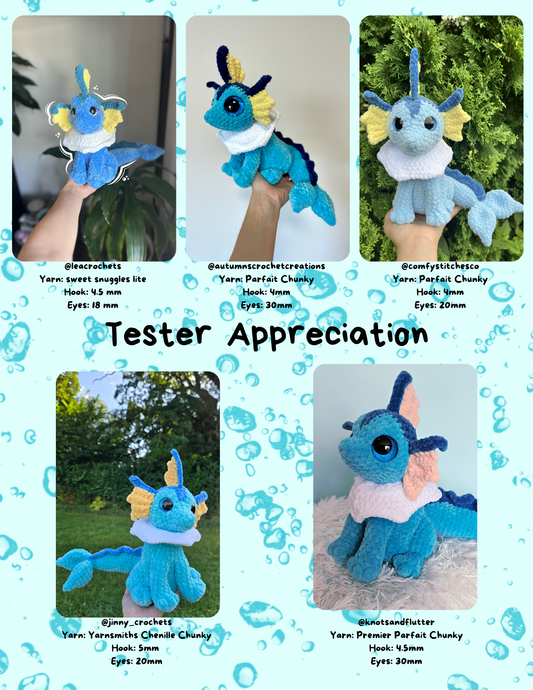 Water Fox PDF Pattern
