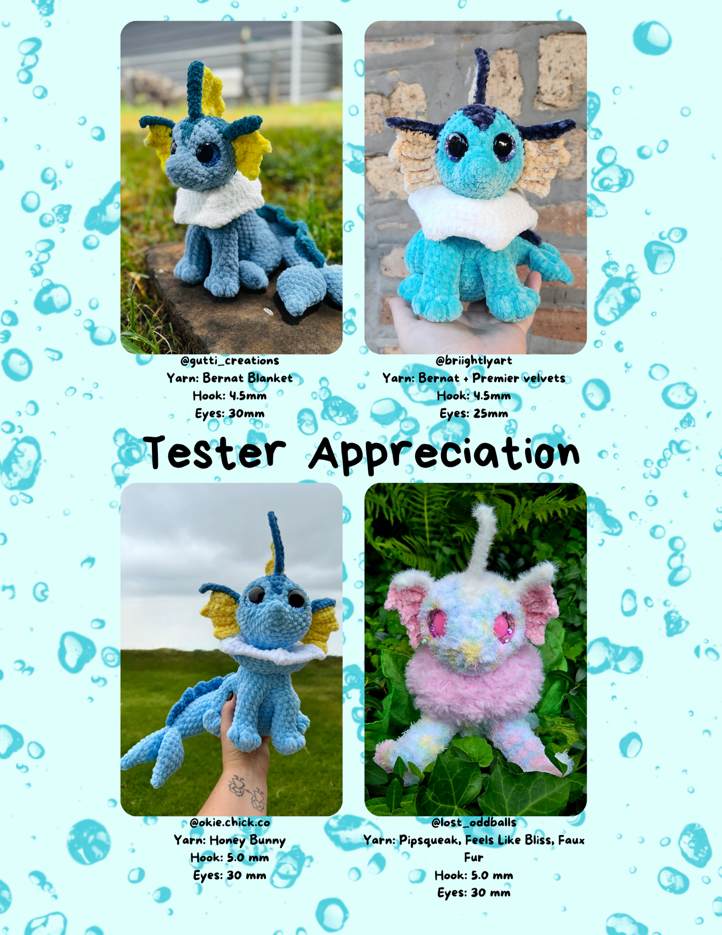 Water Fox PDF Pattern