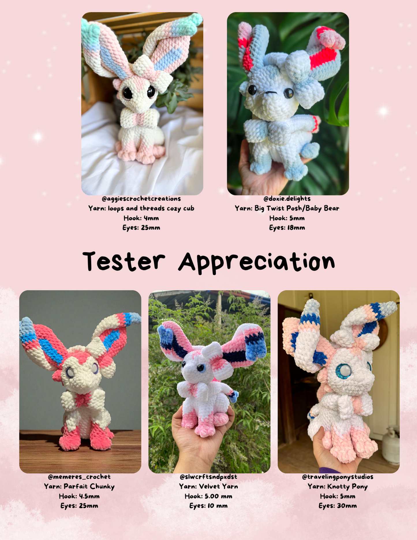 Fairy Fox PDF Pattern