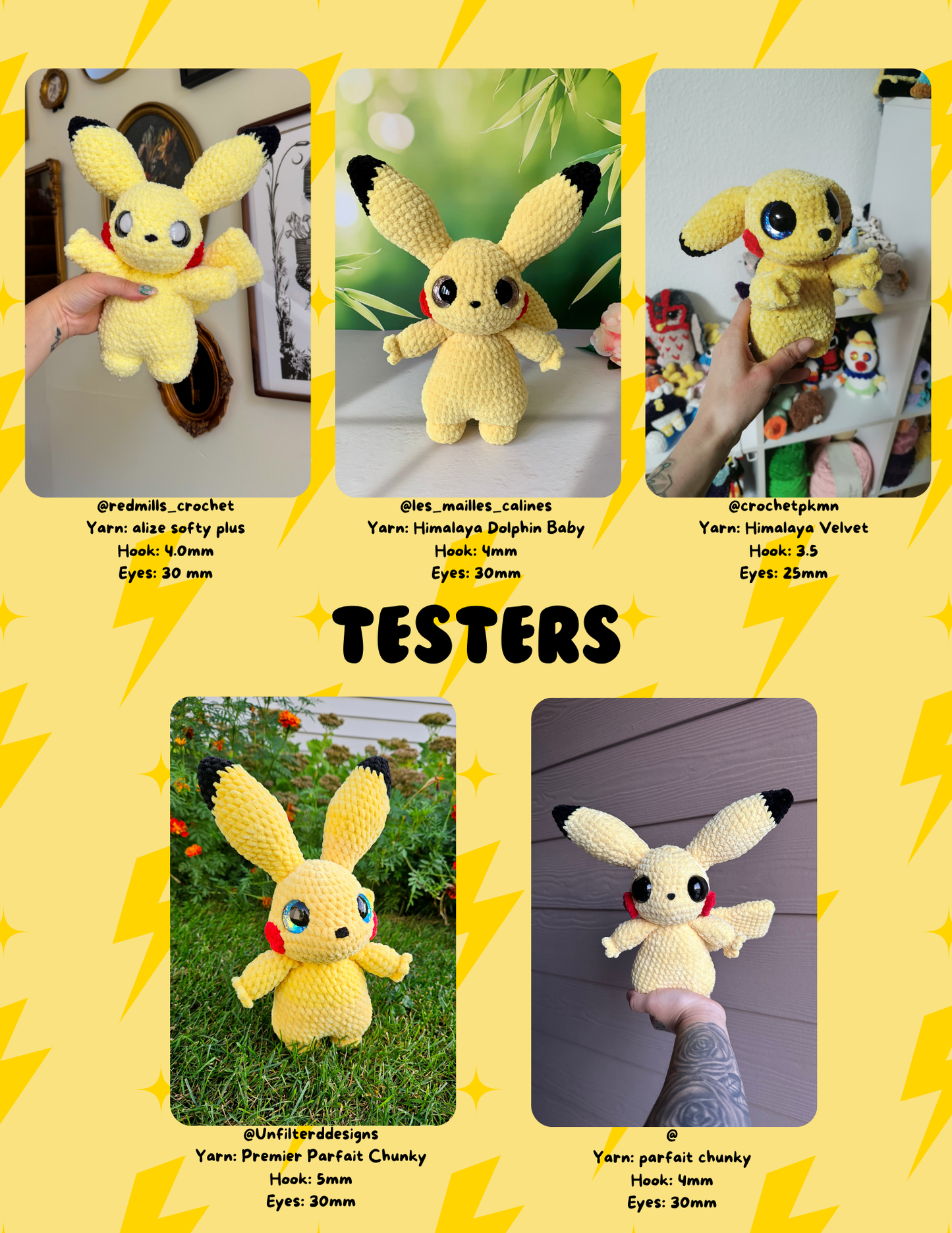 Electric Mouse PDF Pattern