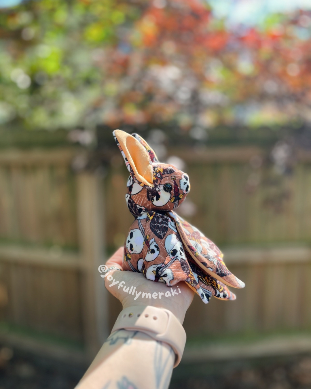 Death Moth Stuffed Plush Bat