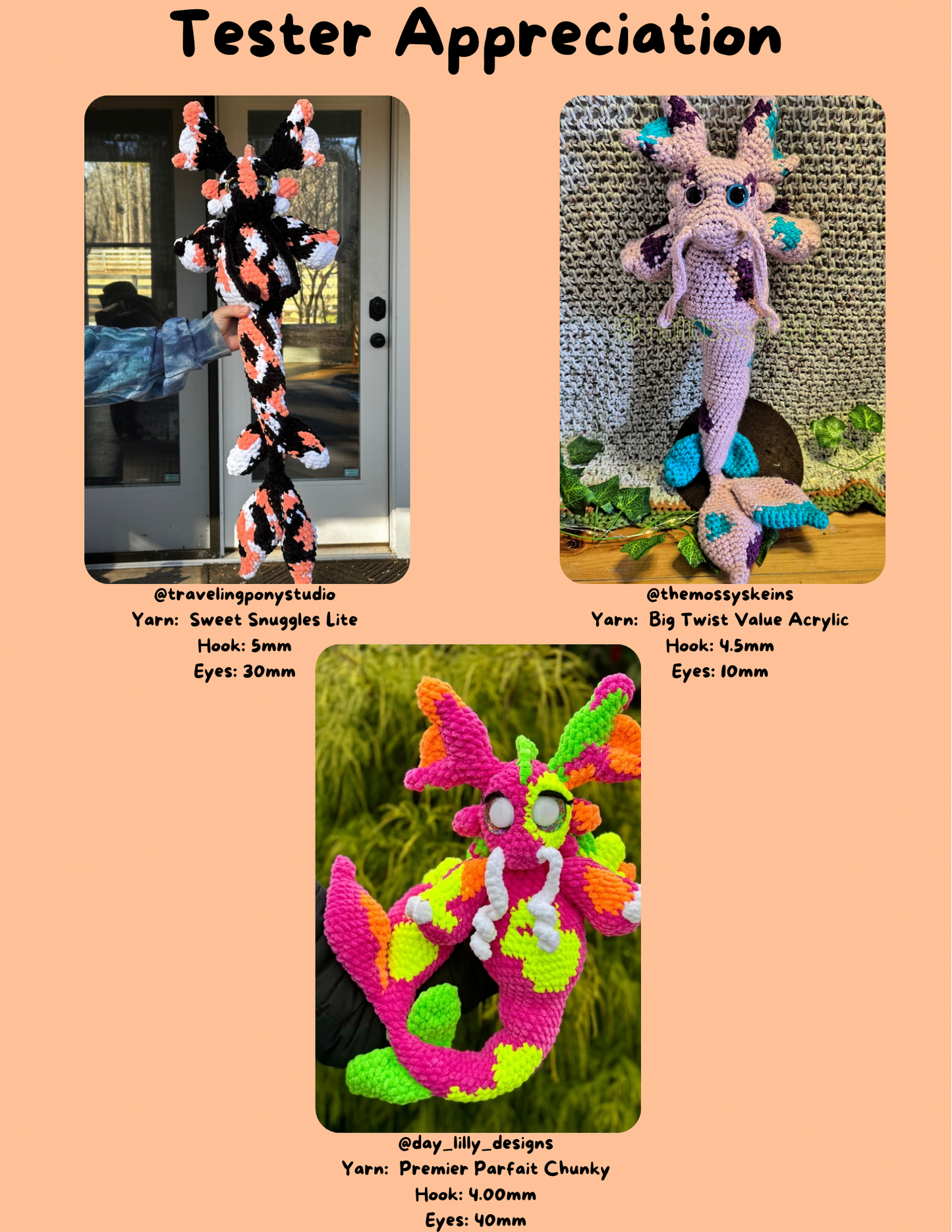 Koi Fish Dragon PDF Pattern