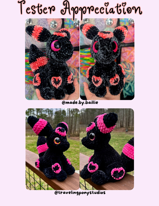 Heart Fox PDF Pattern