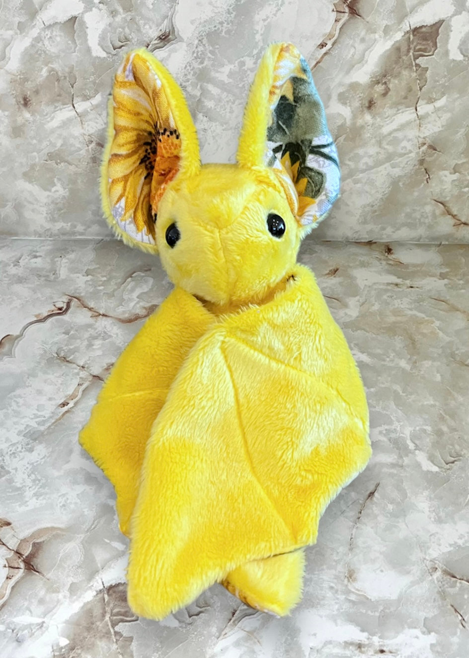 Sunflower Stuffed Plush Bat