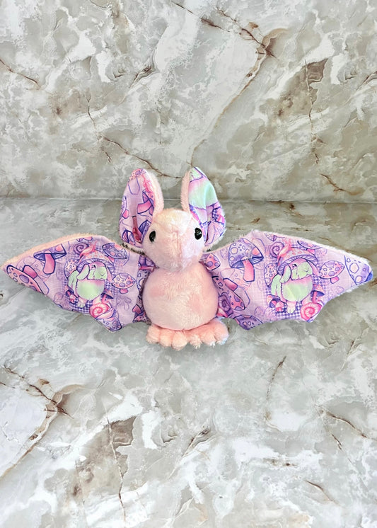 Magic Mushroom Stuffed Plush Bat