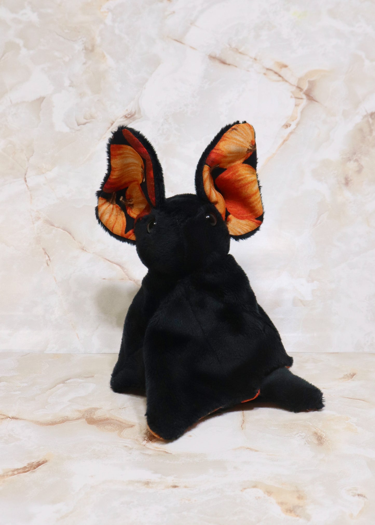 Pumpkin Stuffed Plush Bat