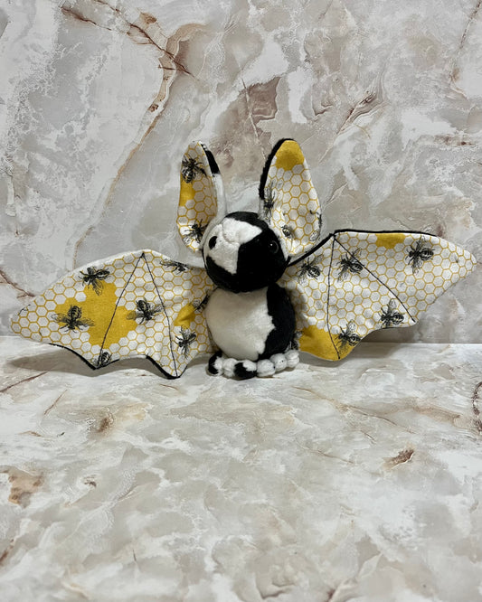 Milk and Honey Stuffed Plush Bat