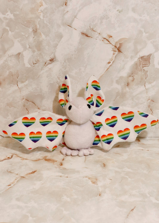 Pride Stuffed Plush Bat