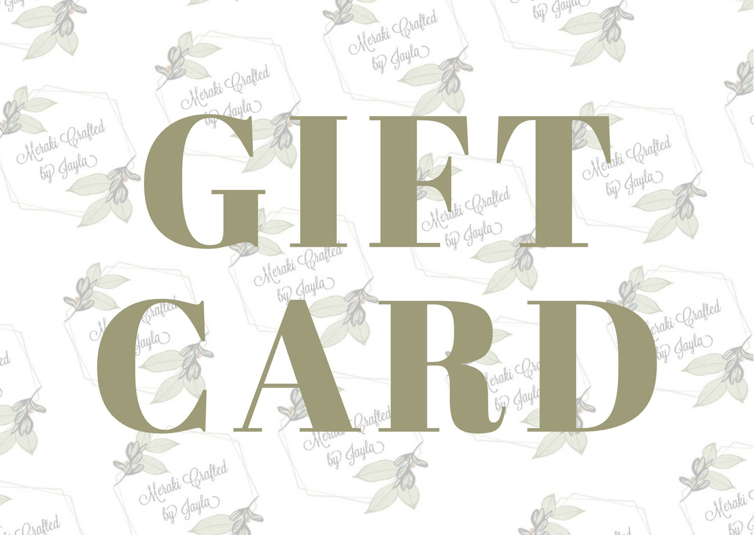 Gift Card!