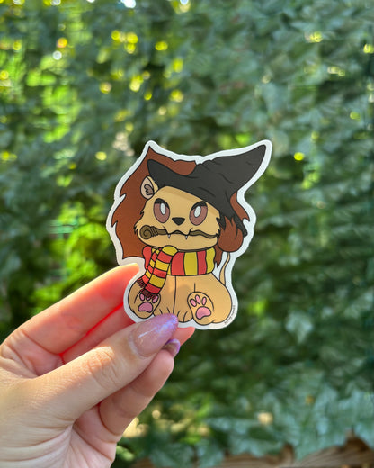 Wizard House Mascot Sticker