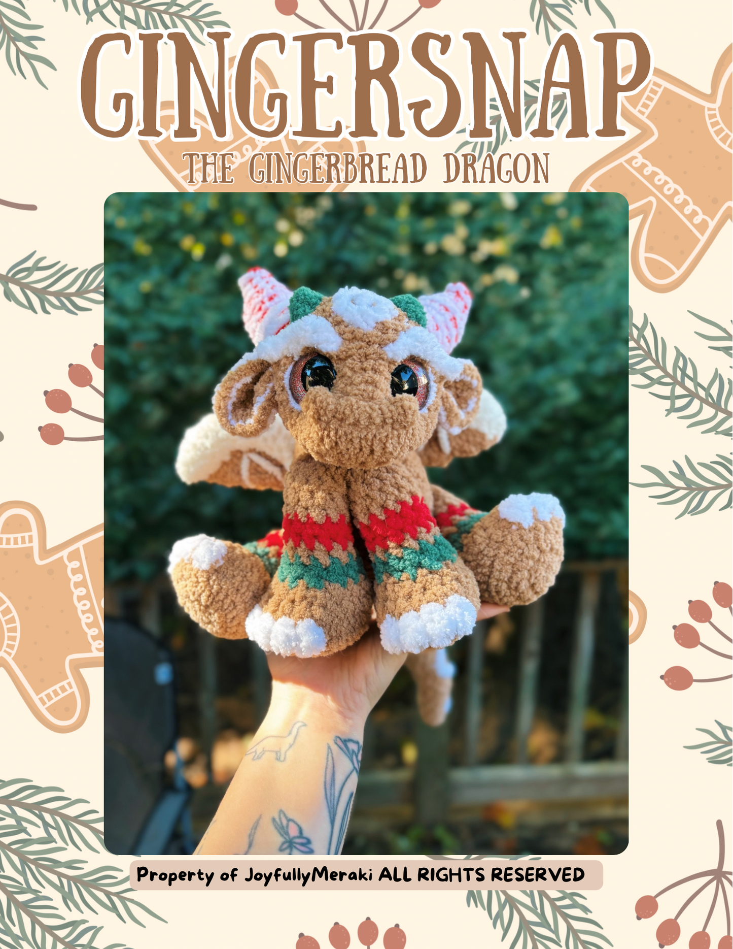 Gingersnap the Gingerbread Dragon PDF