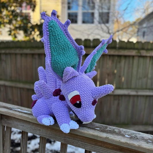 Nidoran Plushie READY TO SHIP