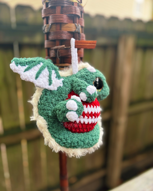 Dragon Ornament Plushie READY TO SHIP