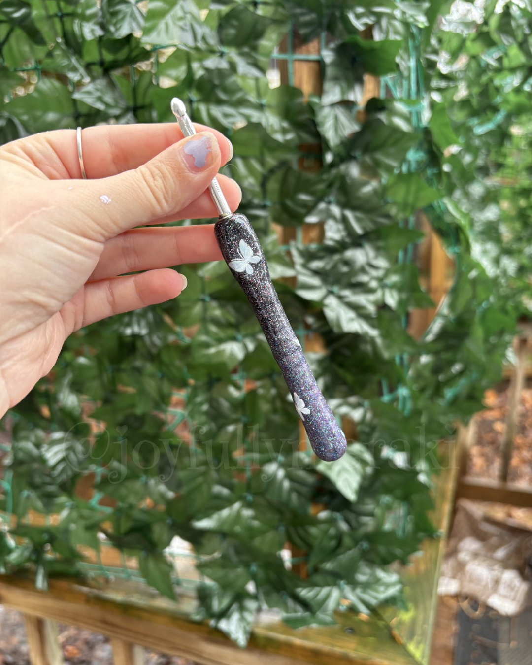 Hand Painted Crochet Hook