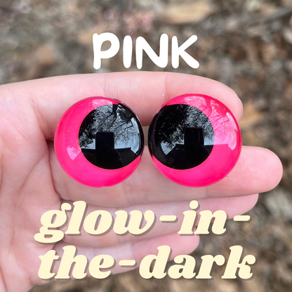 Glow-in-the-dark Kawaii Safety Eyes