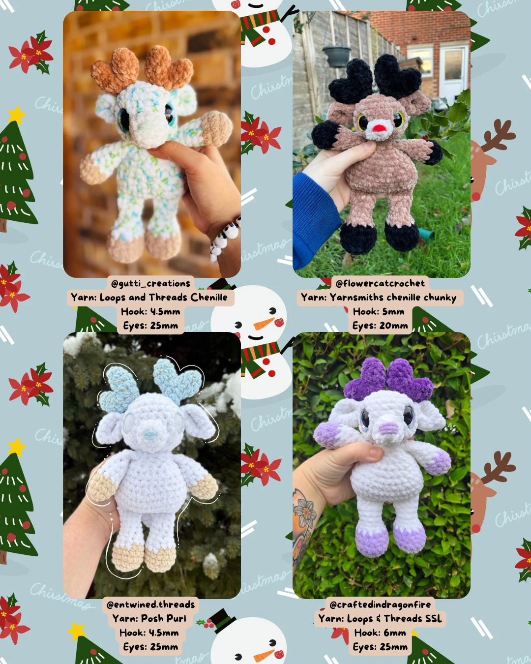 5-in-1 Holiday Crochet Bundle PDF