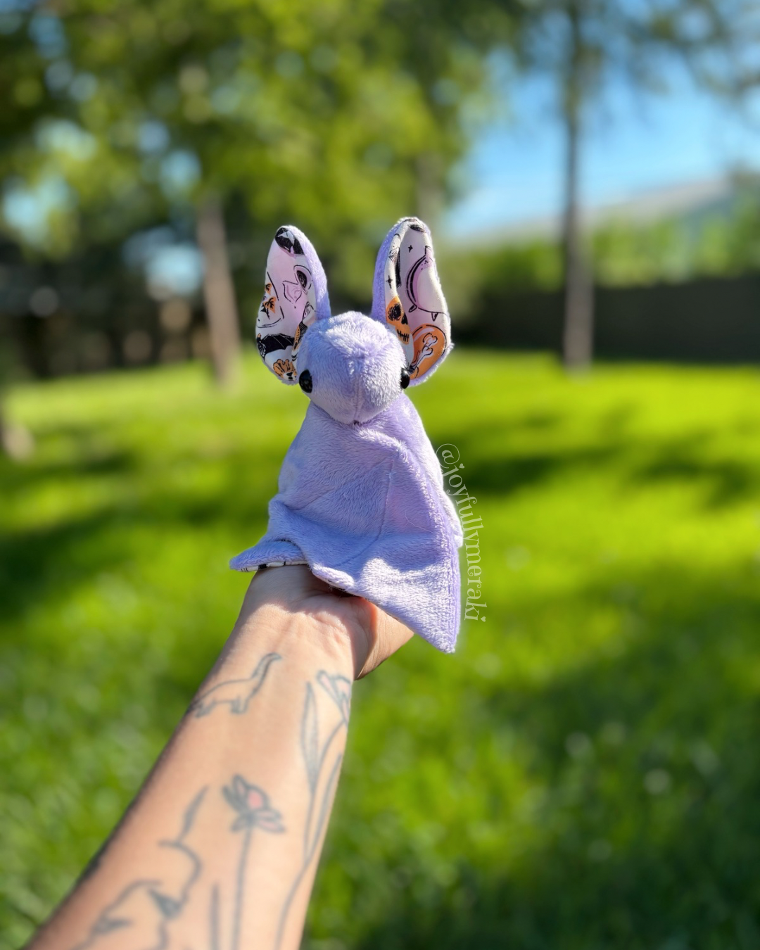Pastel Spooky Bat (ready to ship!)