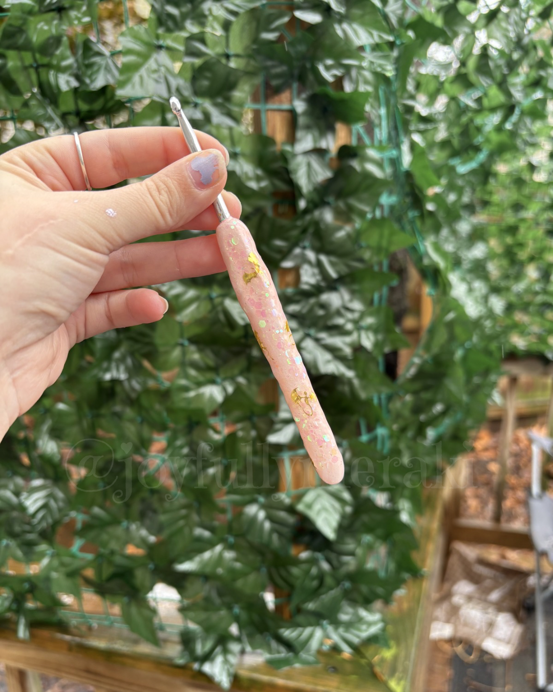 Hand Painted Crochet Hook