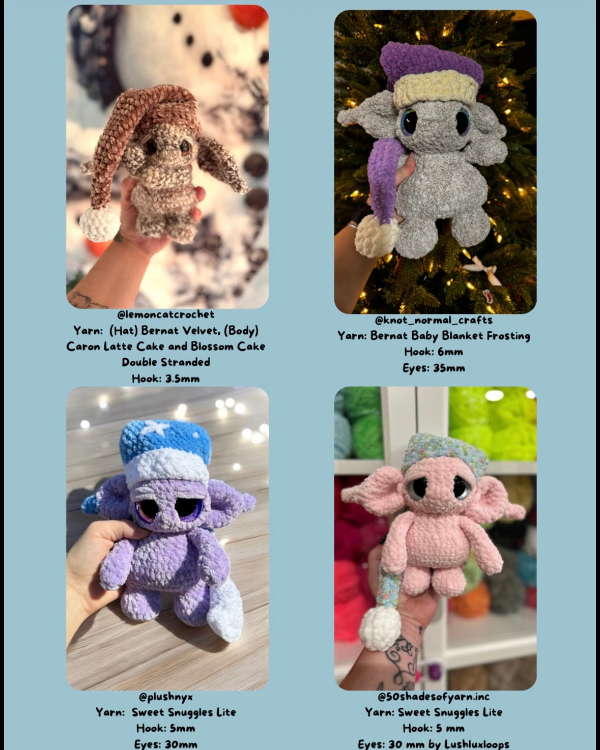 Eepy the Elf PDF Pattern