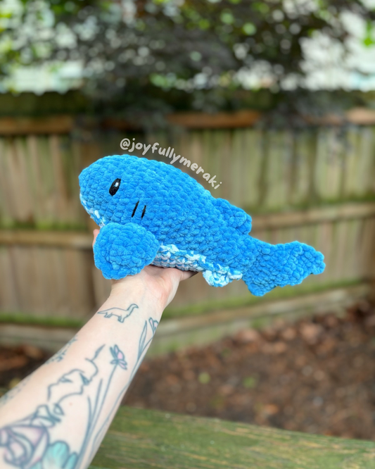Shark Crocheted Plushie