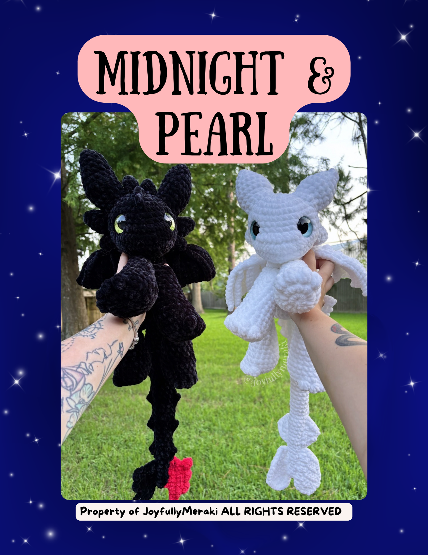 Midnight and Pearl PDF Pattern