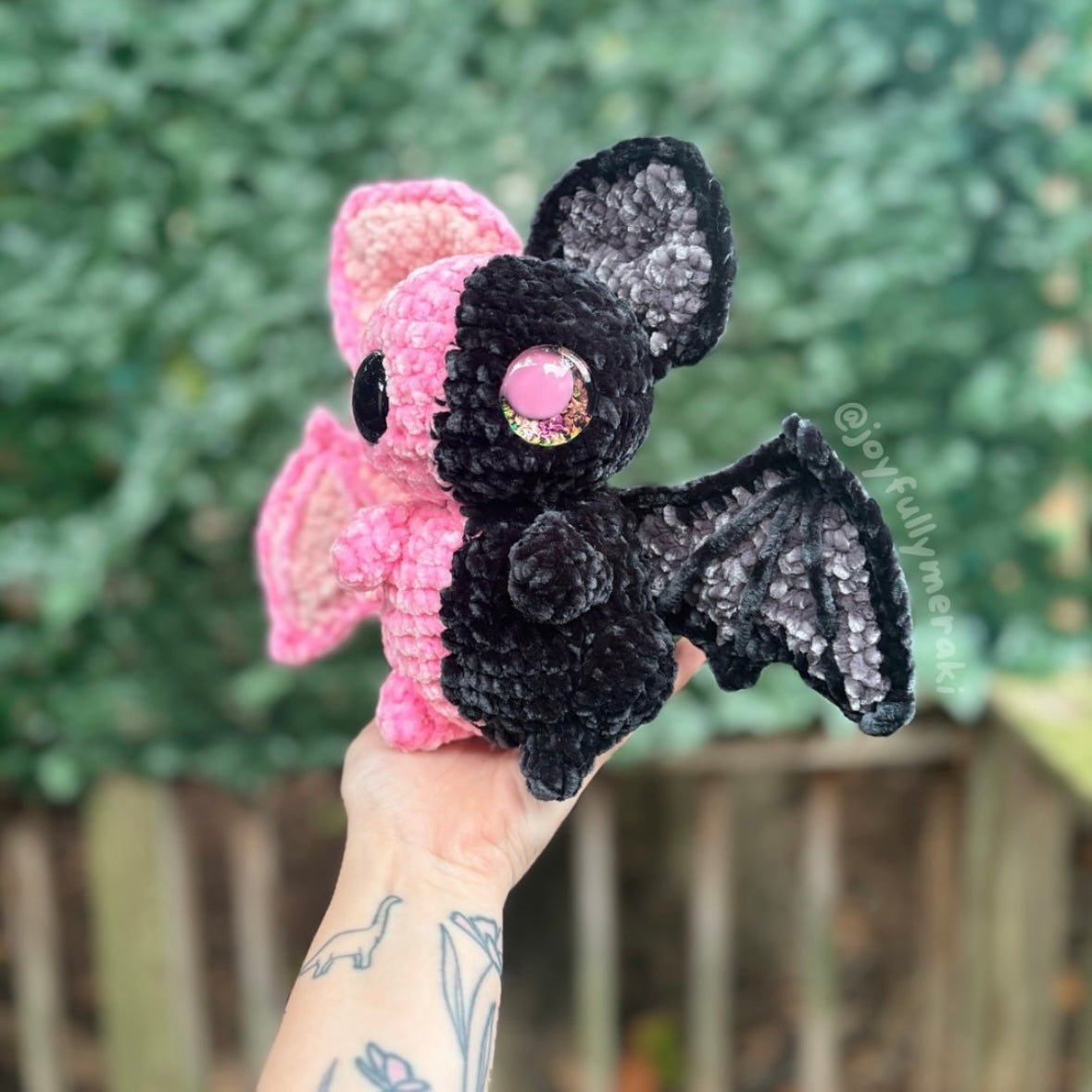 Split Bat Plushie READY TO SHIP