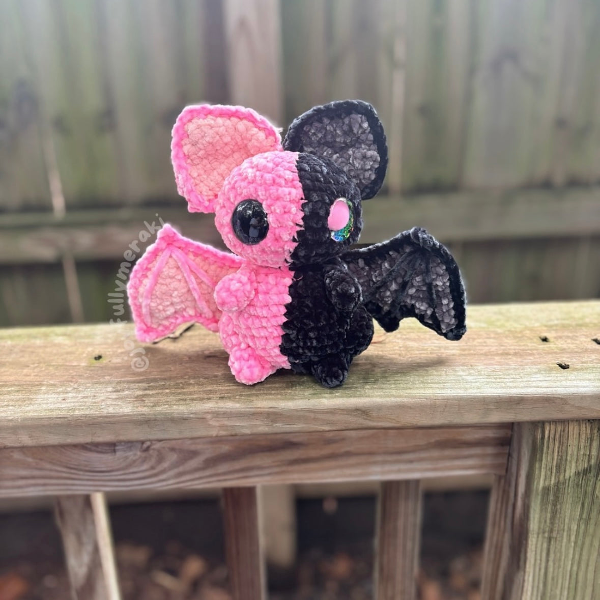 Split Bat Plushie READY TO SHIP