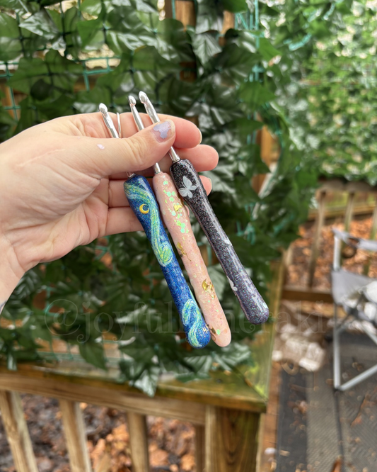 Hand Painted Crochet Hook