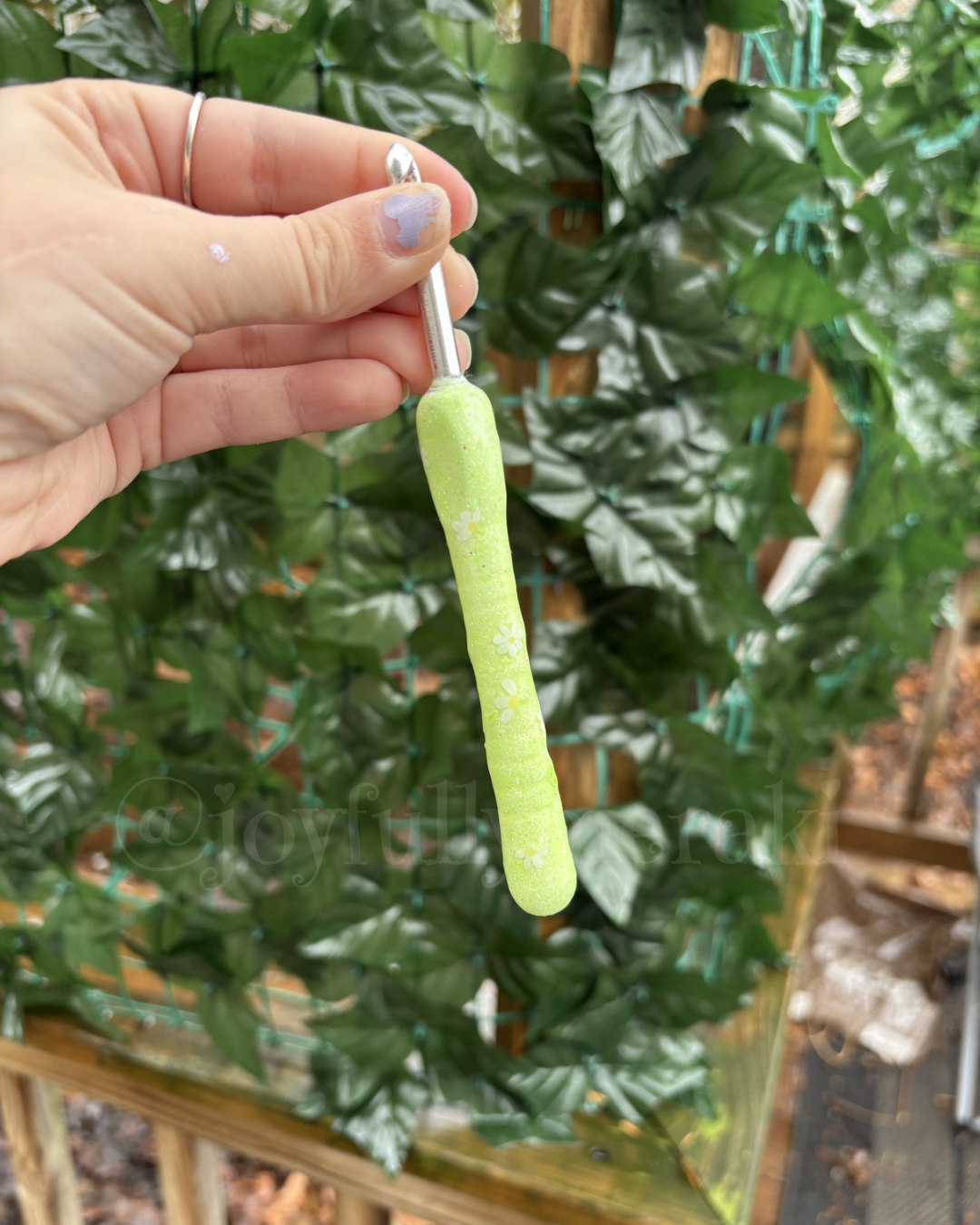 Hand Painted Crochet Hook