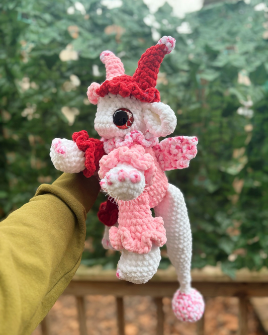 Valentines Clown Dragon