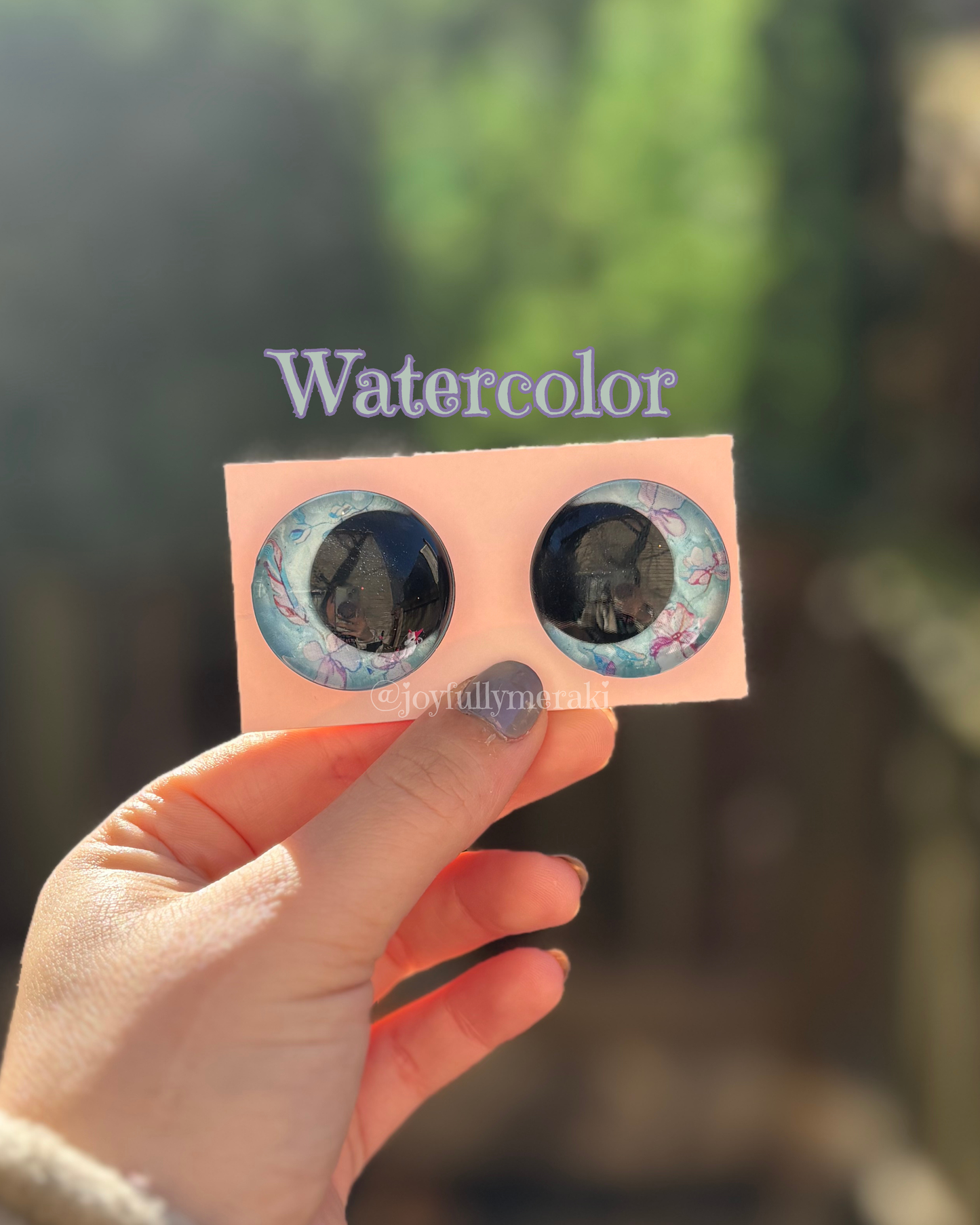 Watercolor eyes