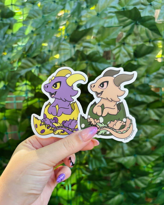 Hatchling Dragon Sticker
