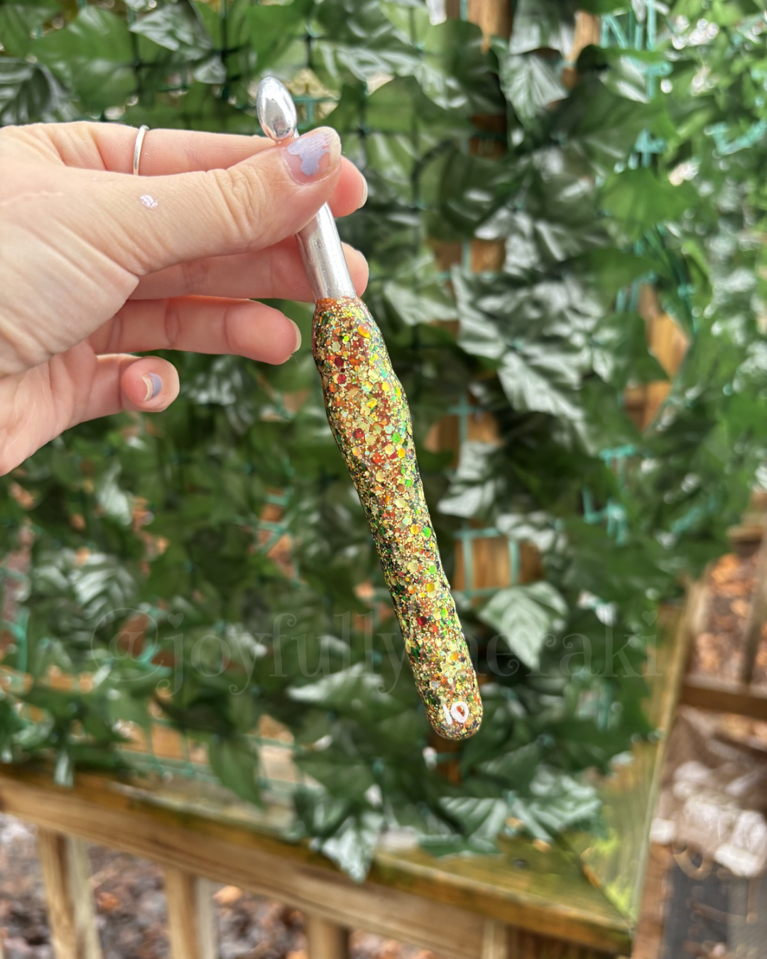 Hand Painted Crochet Hook