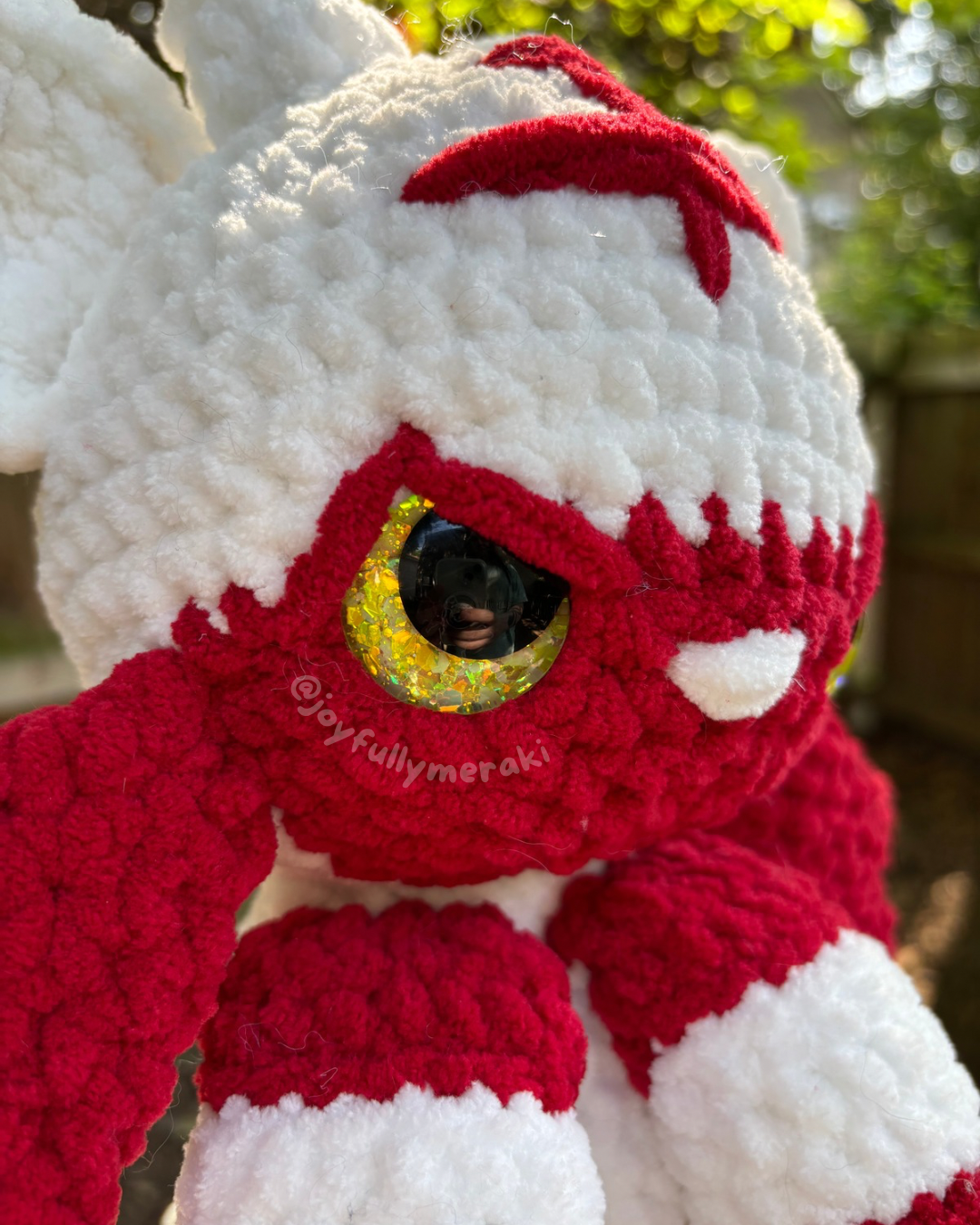 Litten Snuggler Crocheted Plushie