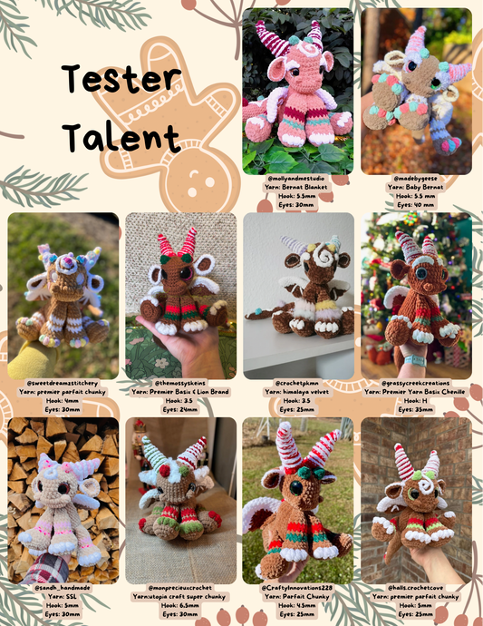 Gingersnap the Gingerbread Dragon PDF