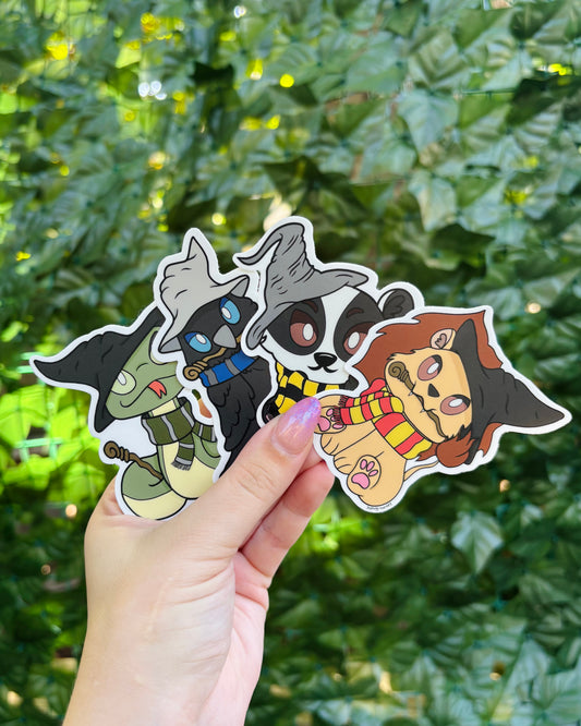 Wizard House Mascot Sticker