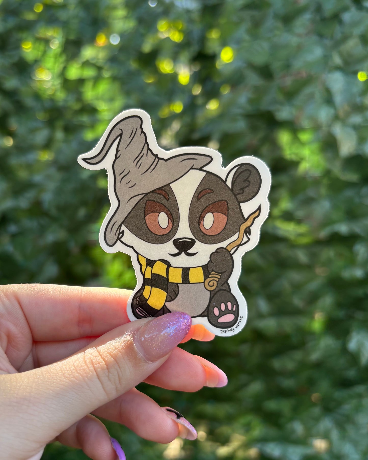 Wizard House Mascot Sticker