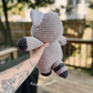 Crocheted Raccoon Plush