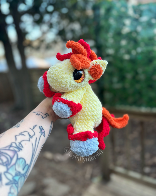 Fire Horse Plushie