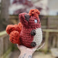 Vulpix Crocheted Plushie