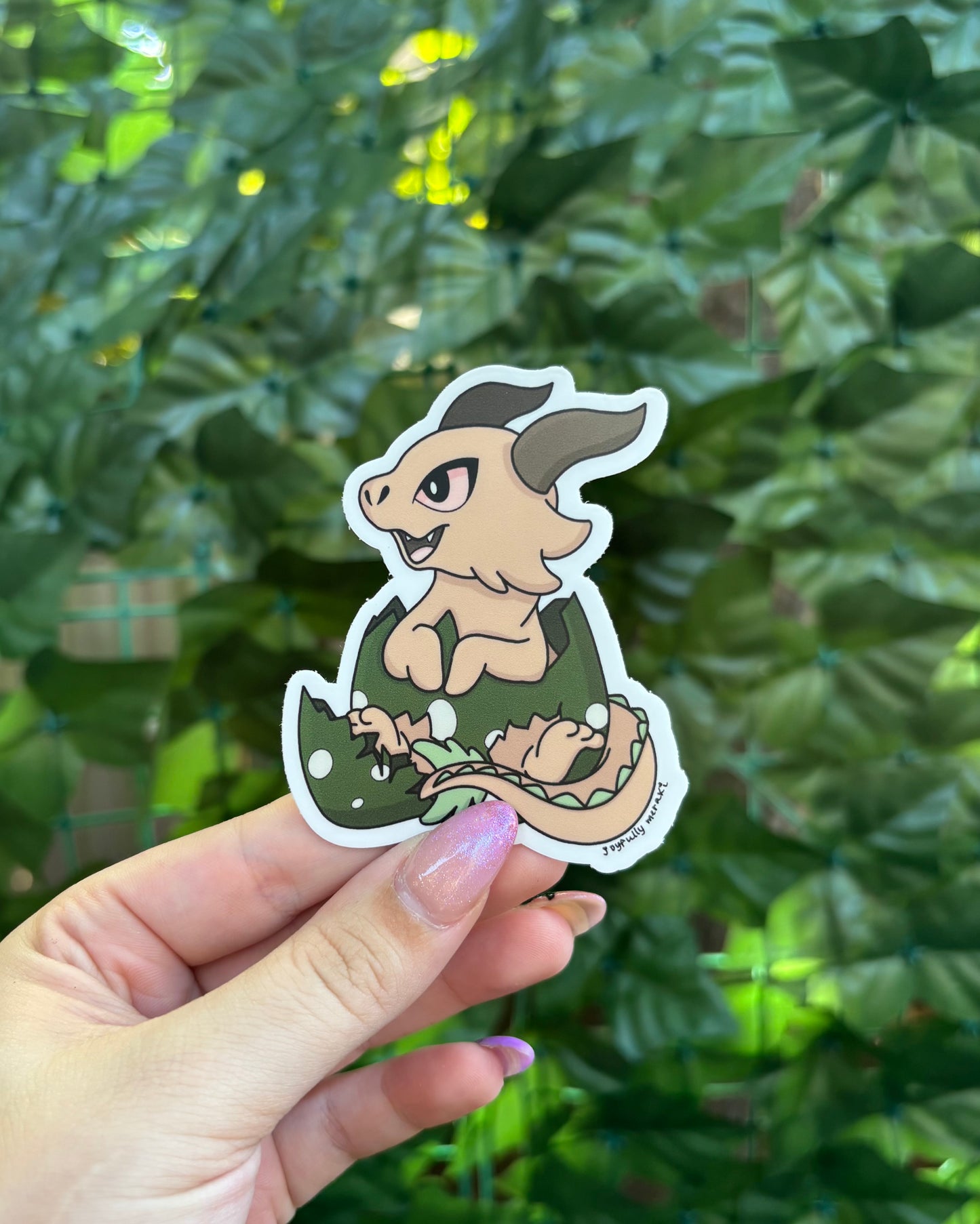 Hatchling Dragon Sticker