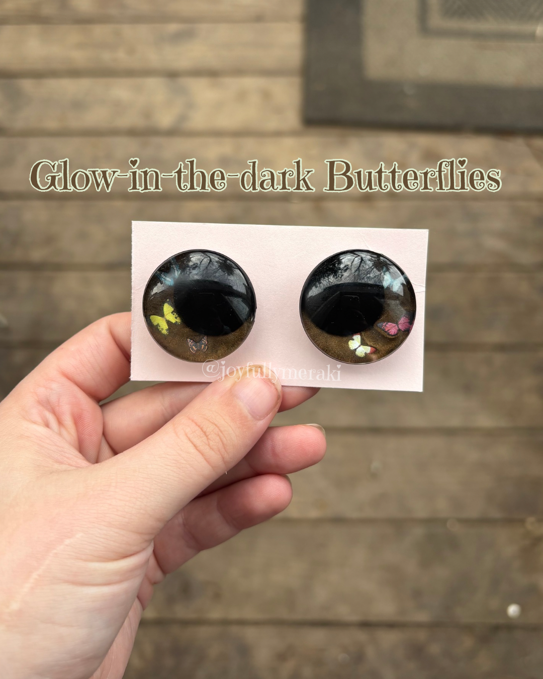 Glow-in-the-dark Butterflies